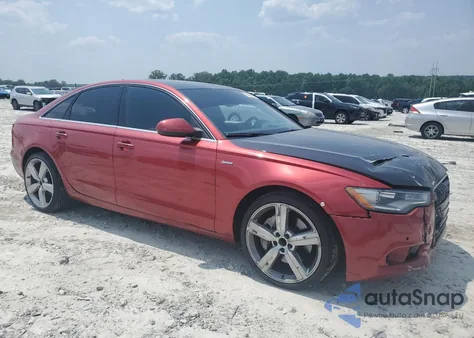 2013 Audi A6 Premium Plus из США, поврежденный, VIN WAUGGAFC8DN018723